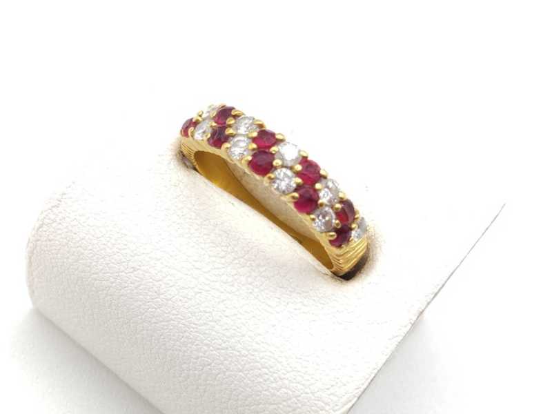 ジュエリー買取 リング 750 ルビー ダイヤ